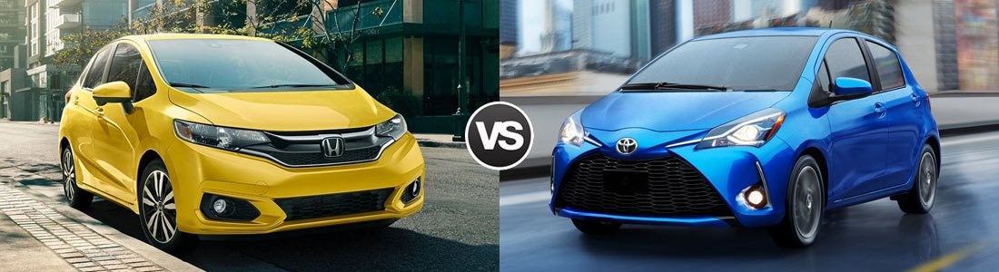 2018 Honda Fit vs 2018 Toyota Yaris